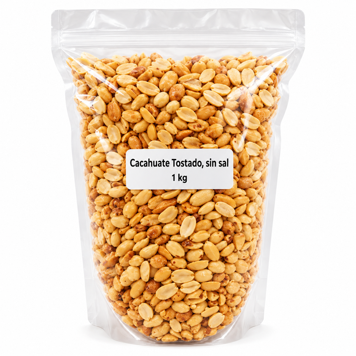Cacahuate Tostado sin Sal 1 kg