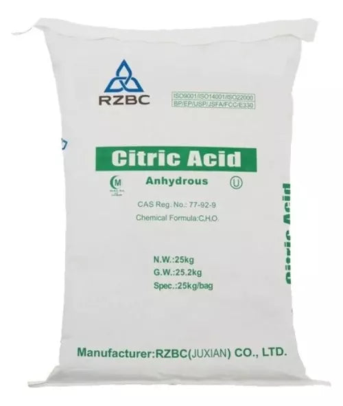 RZBC Acido Citrico 25 KG