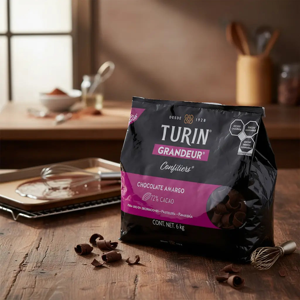 Turin Confitier Chocolate Amargo (72% Cacao)