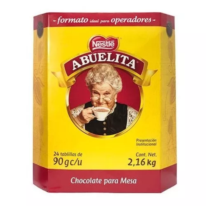 Nestlé Chocolate Abuelita 24 Tabletas 90g