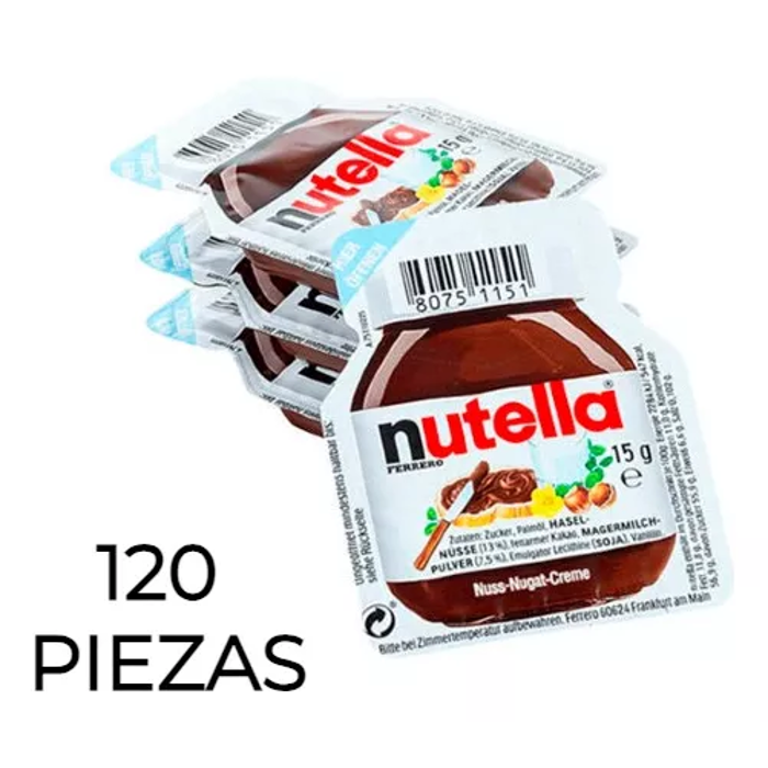 Nutella Blister 120 Piezas