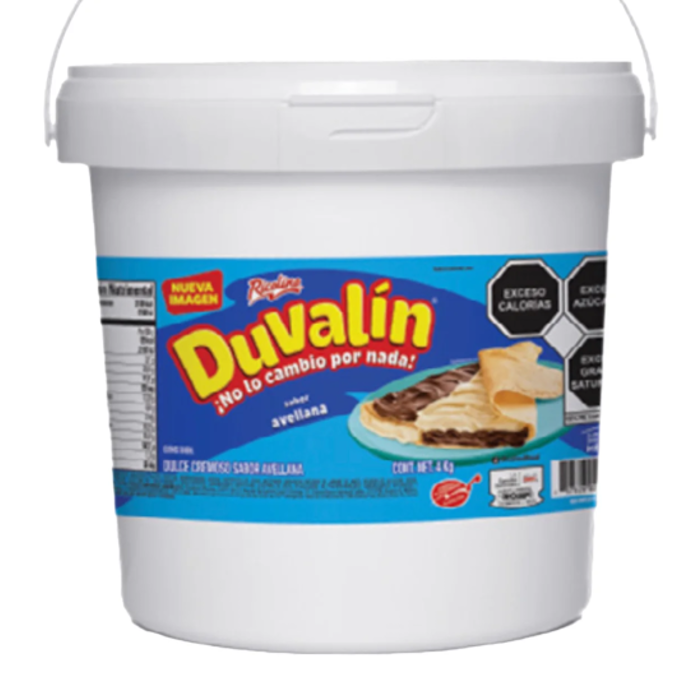 Ricolino Duvalin Avellana Cubeta 4 KG