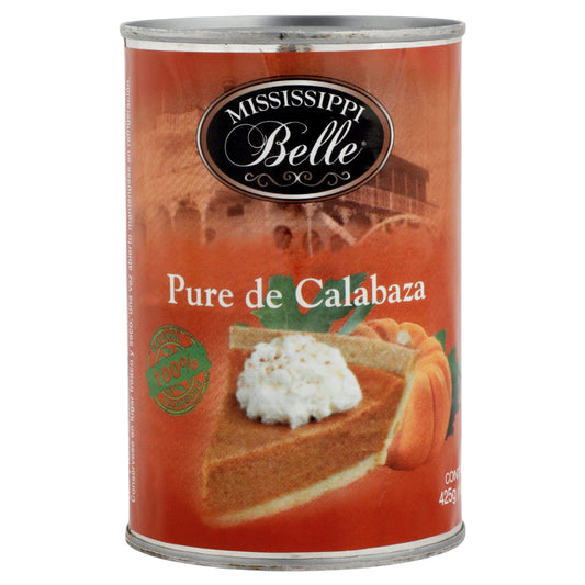 Puré de Calabaza Mississippi Belle 425g