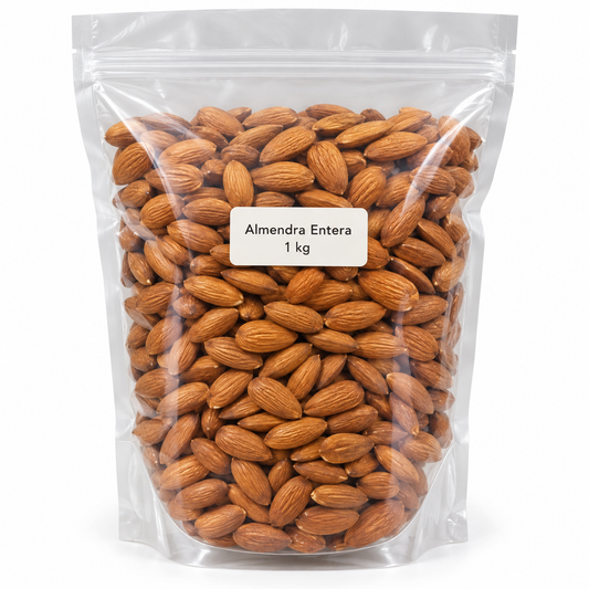 Almendra Entera, 1 kg y Caja 22.68 kg