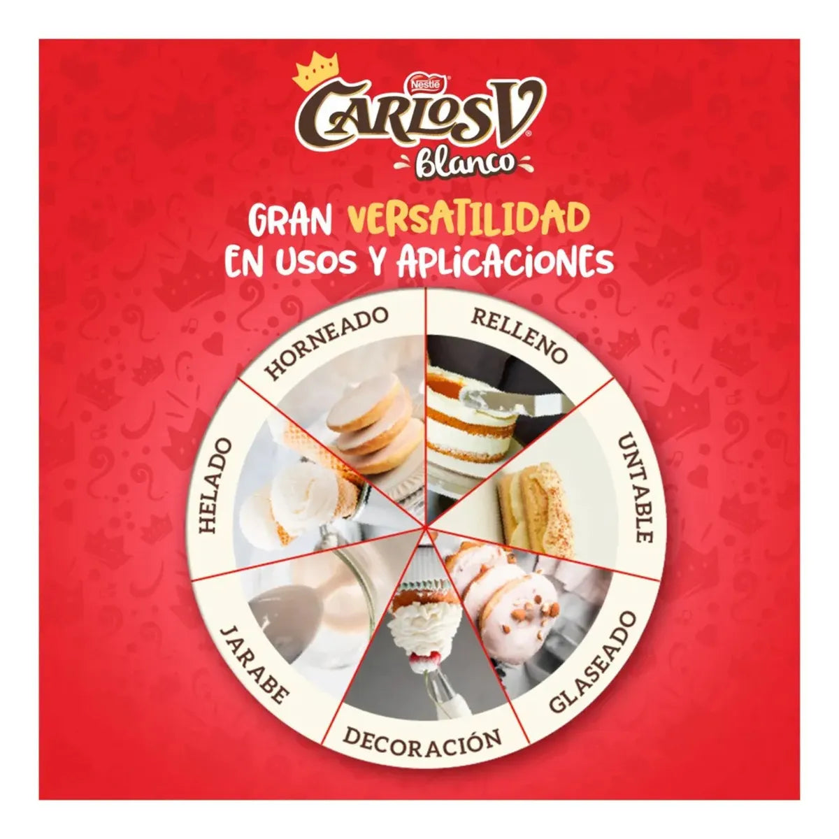 Nestlé Carlos V BLANCO Untable 4 KG