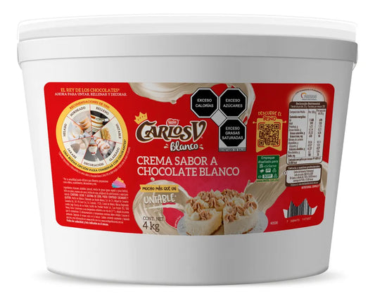 Nestlé Carlos V BLANCO Untable 4 KG