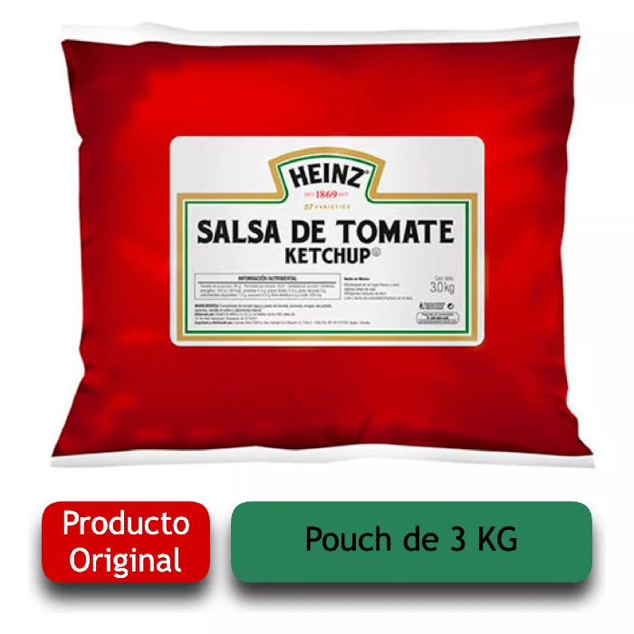 Heinz Ketchup Pouch 3 Kg